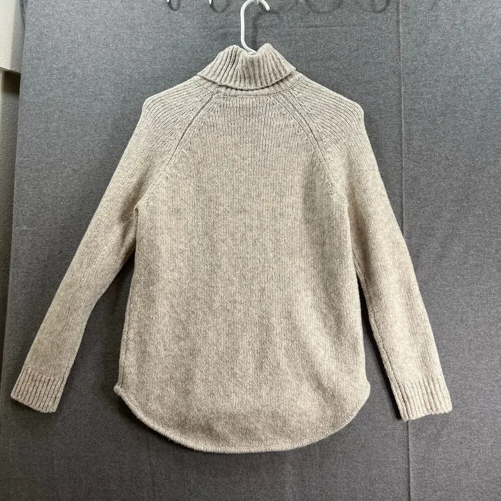 Michael Kors Turtleneck Sweater Womens Size Small Long Sleeve Knitted Pullover